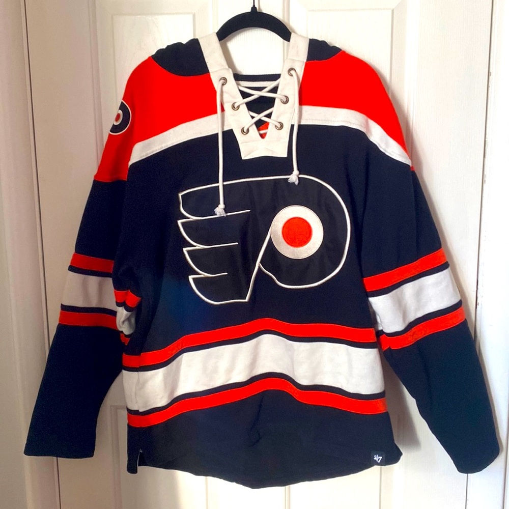 Philadelphia Flyers NHL Hoodie Sweatshirt Brand 47